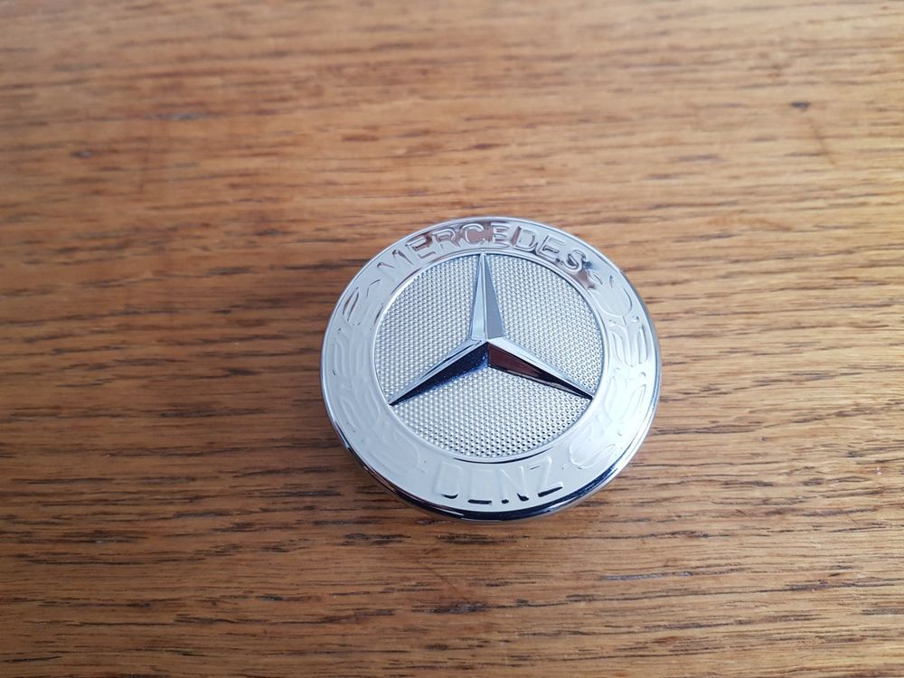 Mercedes Motorhaube Stern Emblem 57mm