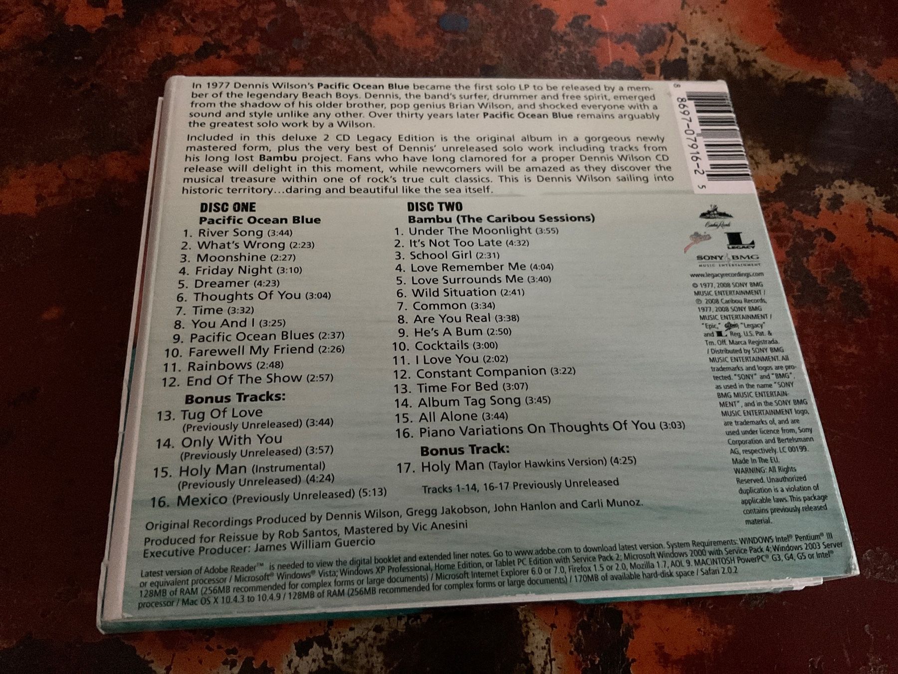 CDs: Dennis Wilson Pacific Ocean blue 2CD – Gebraucht aus Delémont von vinylfreak01 1