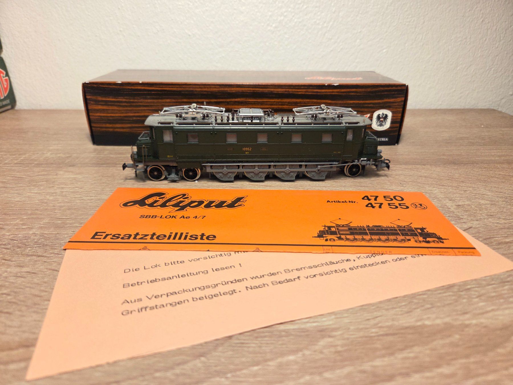 Liliput Modellini di ferrovie: Liliput 4750 E-Lok Ae 4/7 SBB H0 – Usato da St-Aubin-Sauges venduto da Lo_Go 5