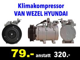 🔴   Klimakompressor VAN WEZEL HYUNDAI  /034B