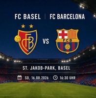 FC Basel – FC Barcelona | Ticket Kat. 4 B1 Balkon | Reihe 1