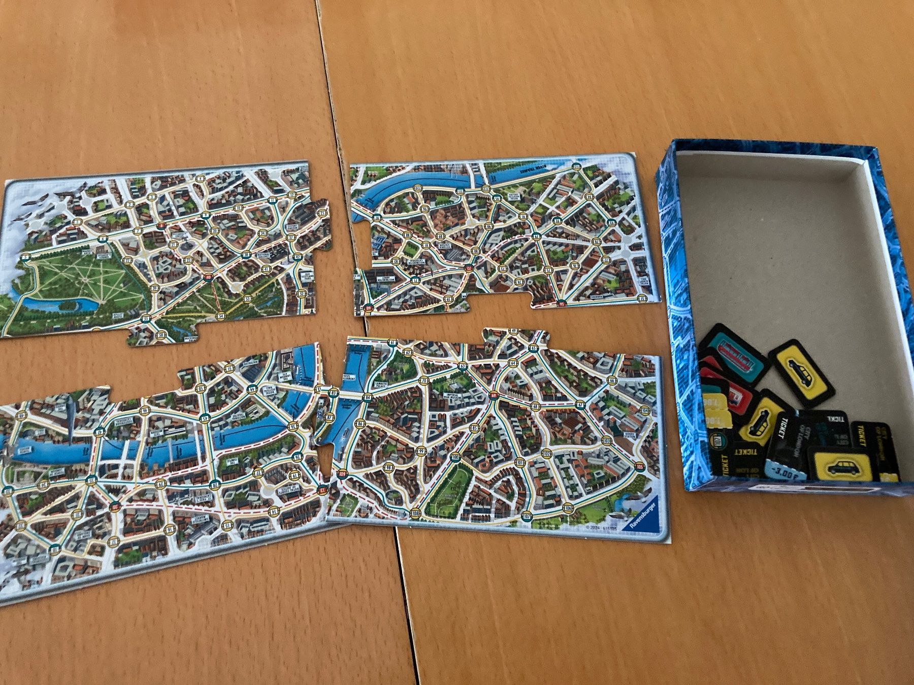 Ravensburger Giochi: Scotland Yard Brettspiel - Reiseversion – Usato da Gelterkinden venduto da froggy80 1