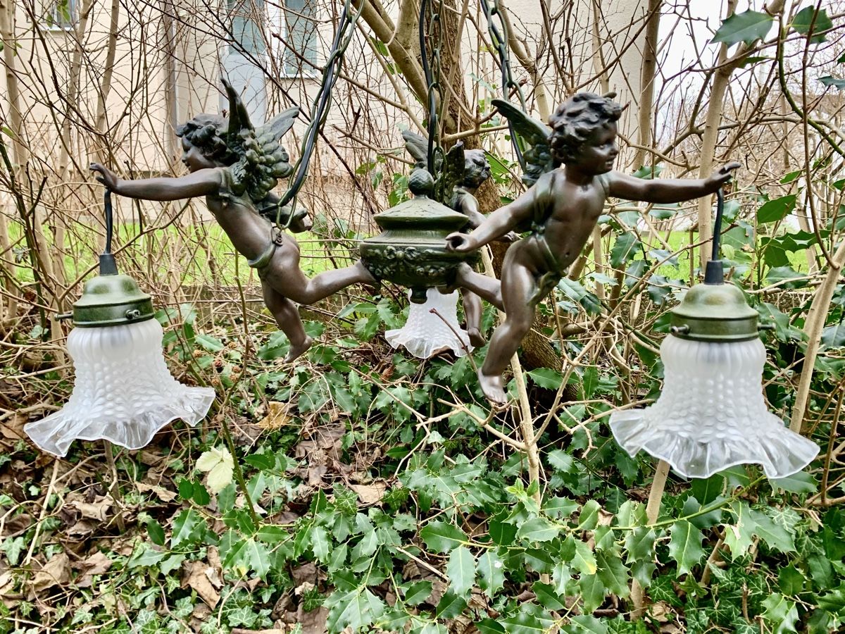 Lampadari & plafoniere: Antike einmalige Deckenlampe Vintage Style, – Usato da Wallisellen venduto da Died 3