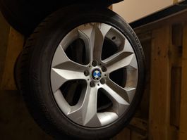 BMW Alufelgen mit Winterreifen gebraucht guter Zustand