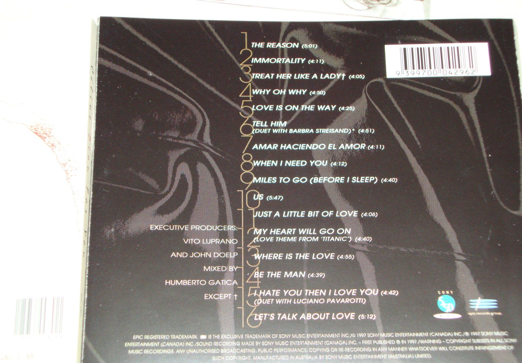 CD: 6CD's - Celiner Dion – Usato da Unterbäch VS venduto da diquq 7