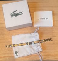 Lacoste Stencil Armband Gold/ Silver mit OVP