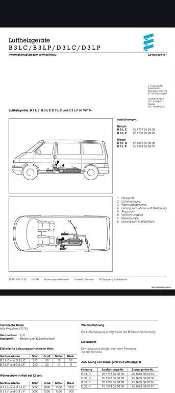 Radiatori: VW T4 Standheizung 12V neu – Nuovo e nell'imballaggio originale da Bözen venduto da joy_r628 4