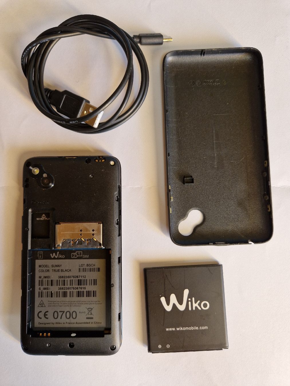 Wiko Handys / Smartphones: Smartphone Wiko Sunny in Schwarz – Gebraucht aus Oberglatt ZH von bea1986 2