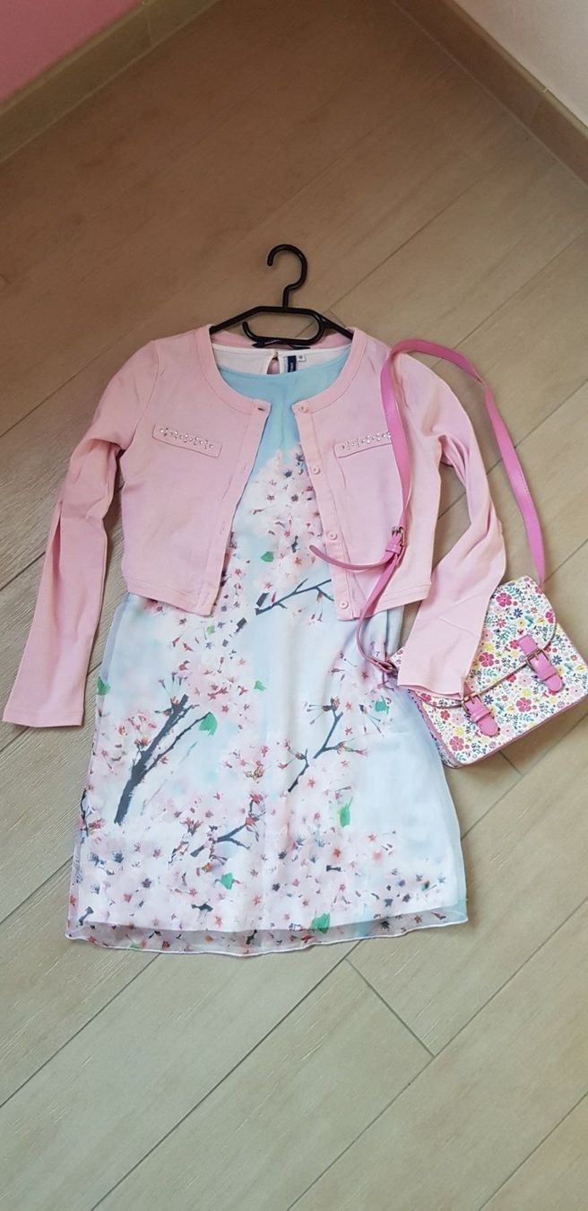 Vestiti & Gonne: ORIGINAL MARINES Kleid+Bolero+Handtasche – Usato da Mezzovico venduto da maemy