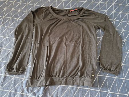 Esprit / edc Langarmshirt schwarz M
