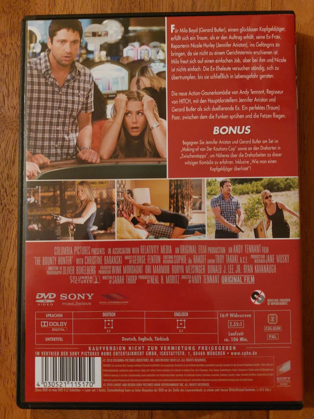 Tutti i DVDs: DVD - Kautions Cop – Usato da Rheinfelden venduto da FilmAuktion 1