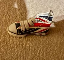 Union Jack Sneaker Keychain - Cool British Souvenir!