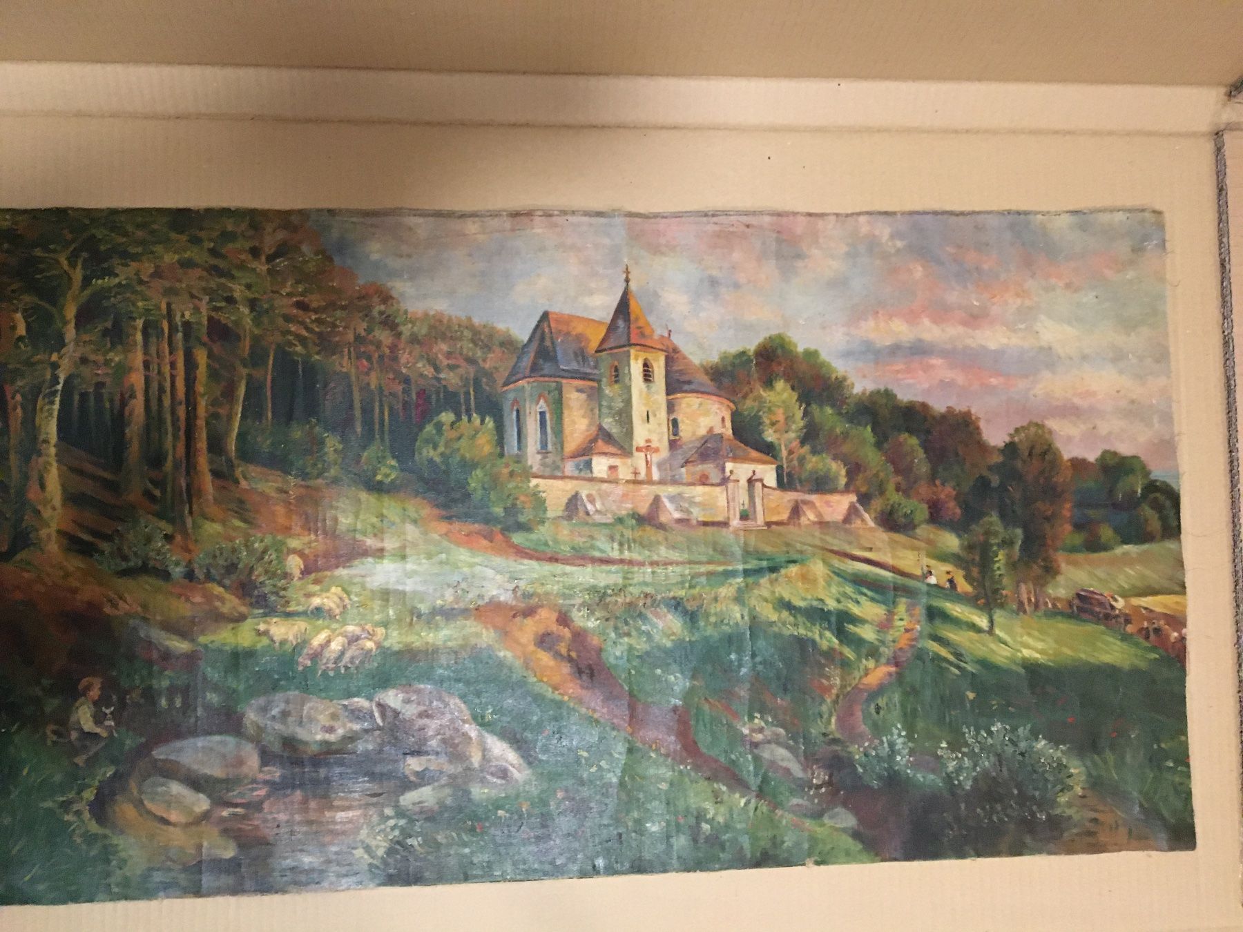 Gemälde: Antikes Gemälde Oel/Leinwand – Gebraucht aus Siebnen von Starlauf 2