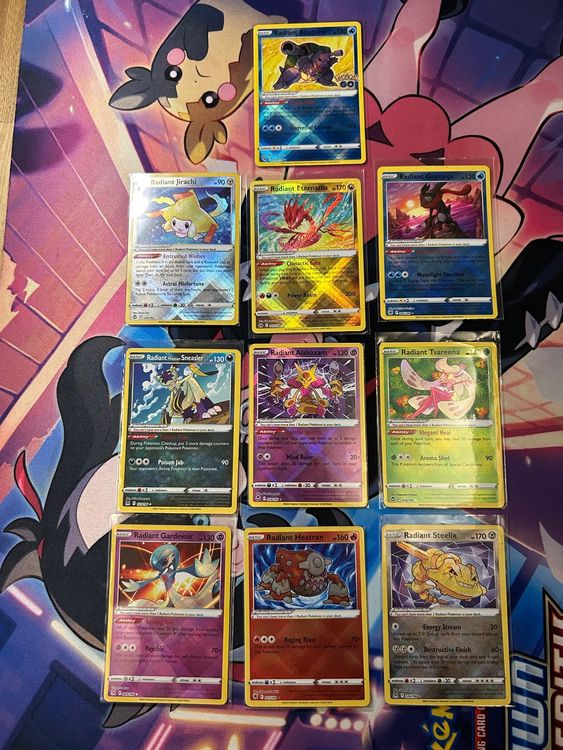 9 Pokemon Radiant Cards + 1 Radiant Blastois (Gebraucht) in Langenthal ...
