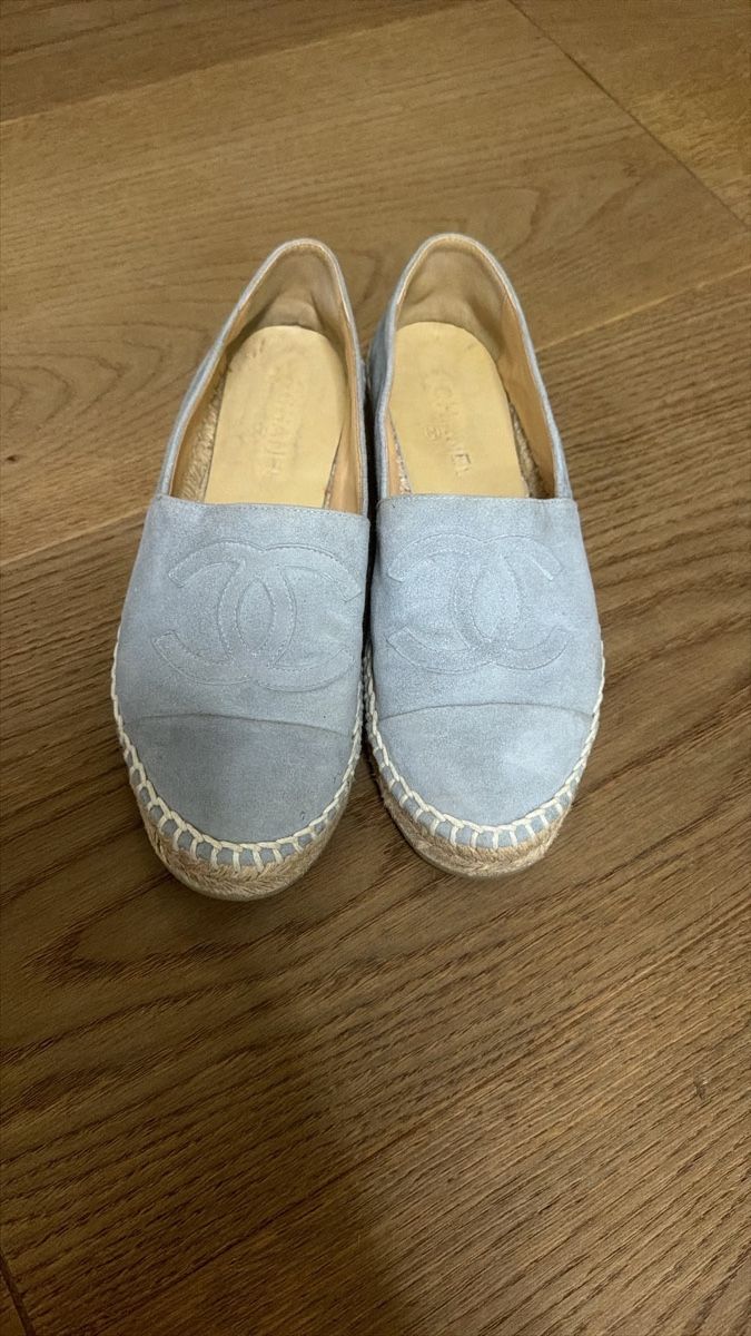 Chanel Scarpe da donna: Chanel Espadrilles light blue size 38 used – Usato da Zürich venduto da ele_5wrd