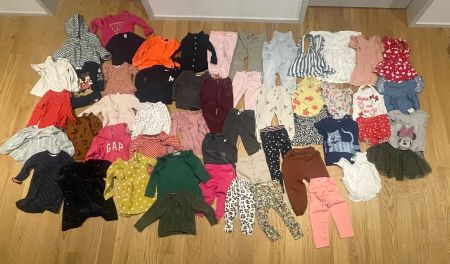 Mädchen Kleidung große 86, 52 teil
