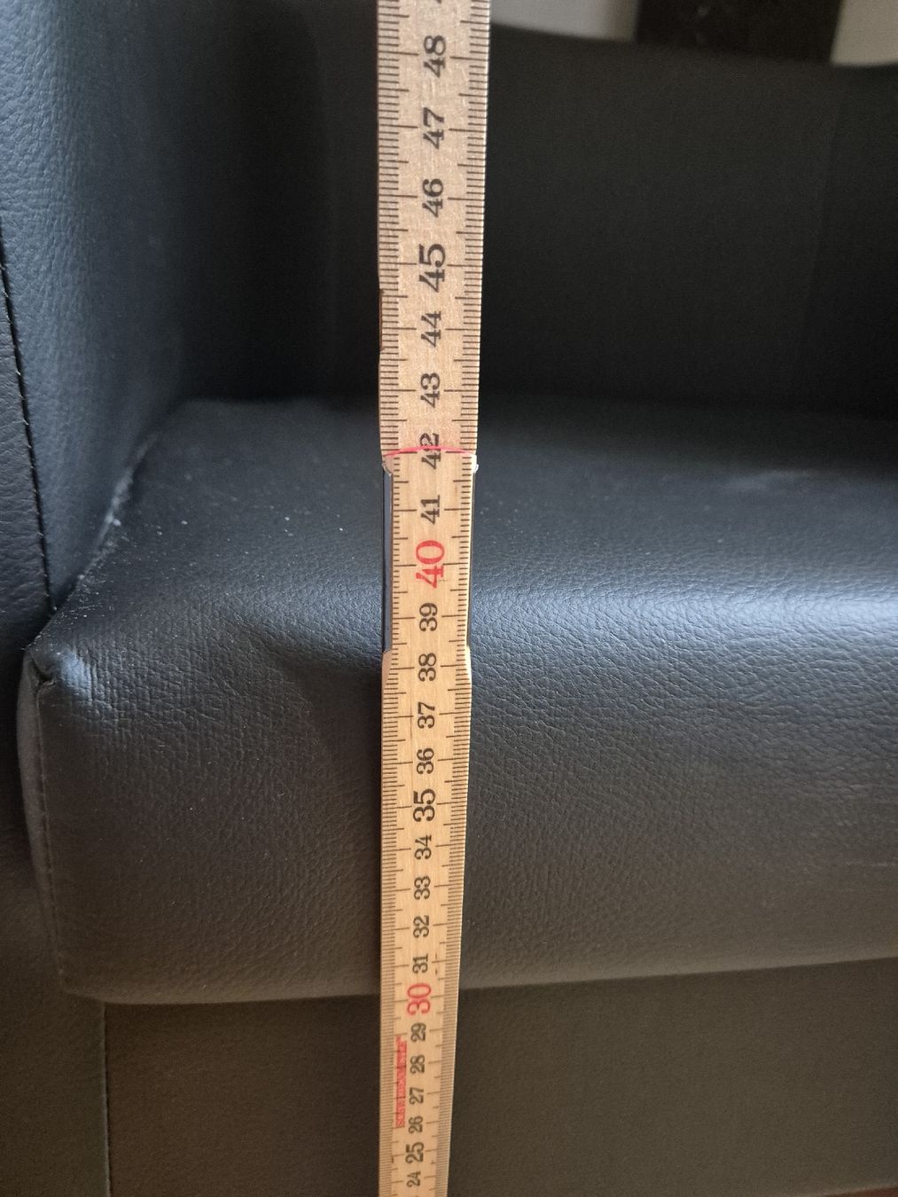 Ikea Fauteuils: Ikea Sessel Kunstleder Schwarz  – D'occasion à Luzern par bam_qr5p 4
