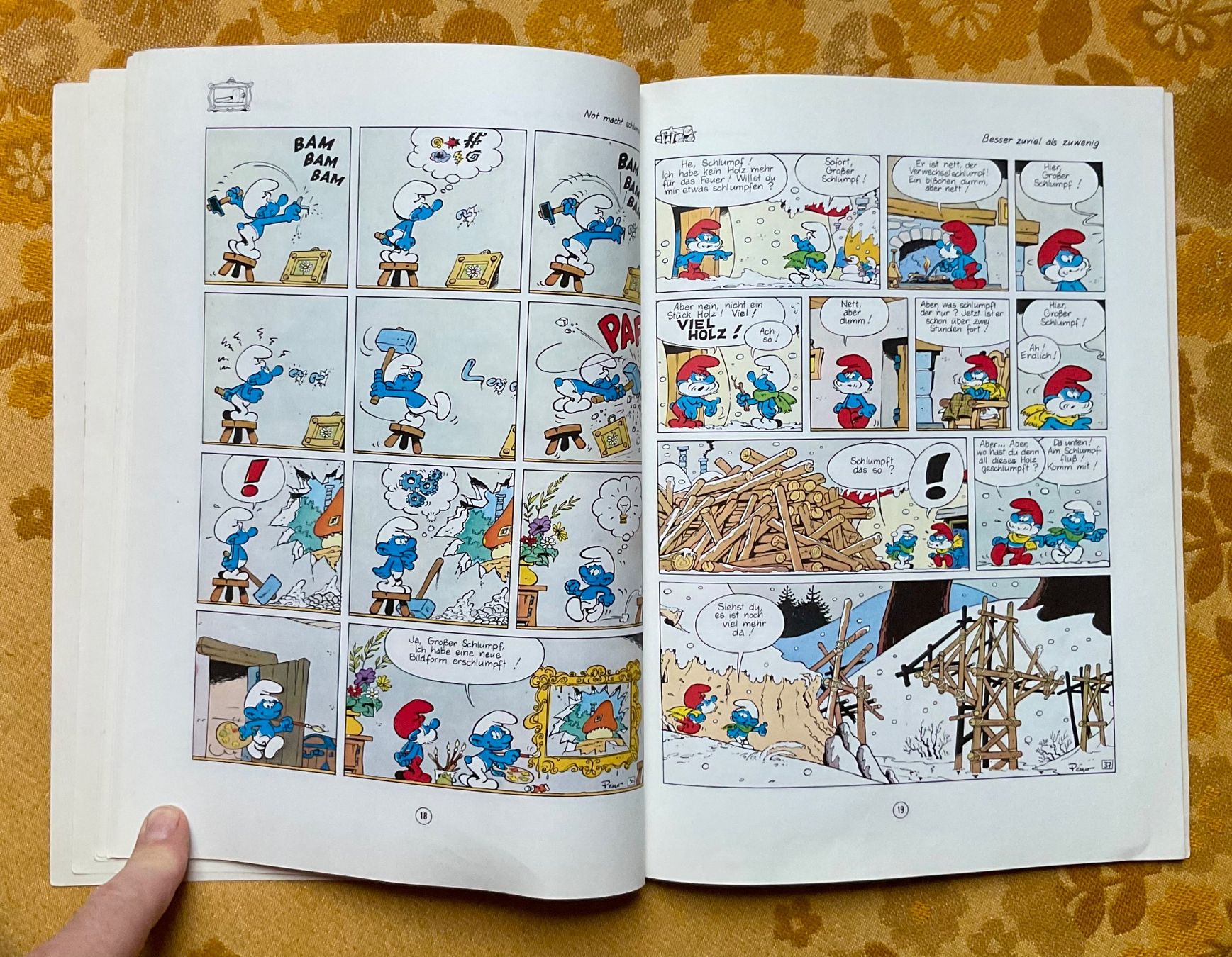 Fumetti: Die Schlümpfe Band Nr 9 von 1981 – Usato da Endingen venduto da nathan05 6
