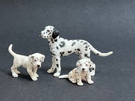 Schleich Dalmatiner Welpe und Rüde Hund Hunde