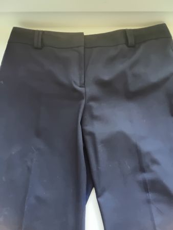 Damen Hose Ann Taylor Grösse 12 USA dunkelblau,  105cm Hüfte