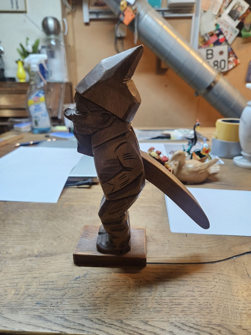 Statuette: Holzmann Nussknacker Handarbeit (H1) – Usato da Rorschach venduto da TimelessTrading 2