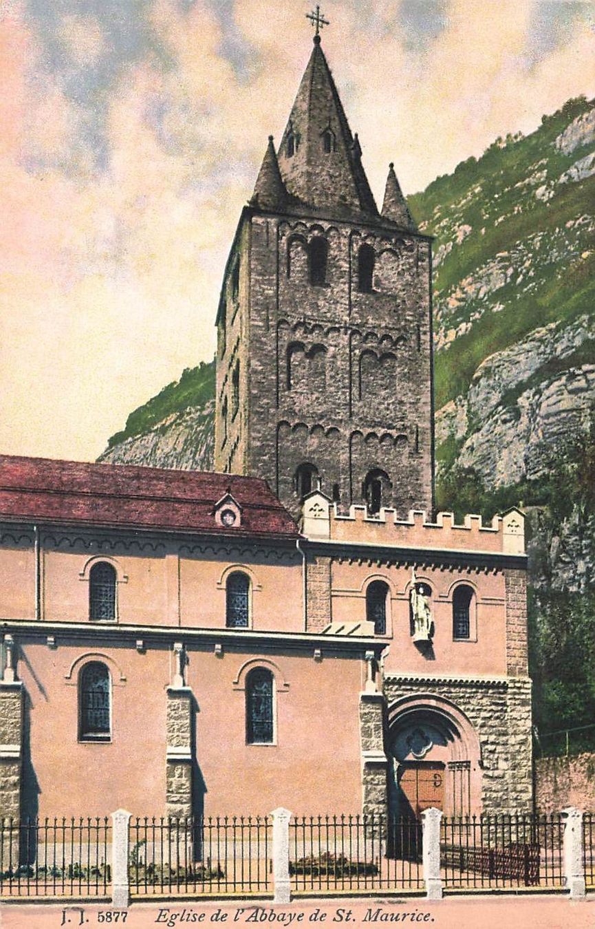 Cartoline postali: Saint Maurice – Usato da Biasca venduto da Blenio71
