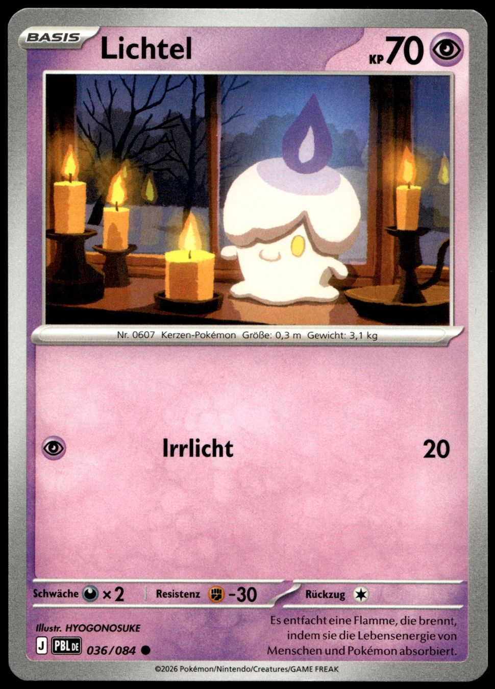 Pokémon Carte collezionabili: Lichtel (PBL DE 036/084) – Usato da Affoltern am Albis venduto da Chiesa_5