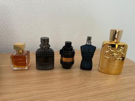 Lot de 5 parfums hommes — MFK, Parfums de Marly, Viktor&Rolf
