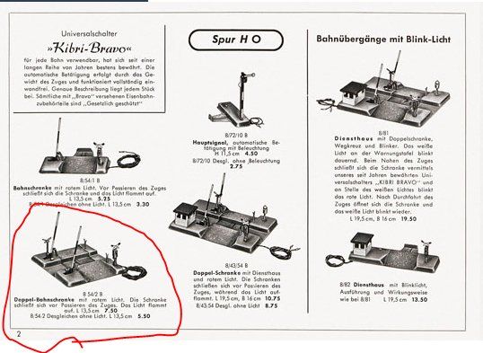Kibri Trains électriques: Kibri H0: Mechanischer Bahnübergang – D'occasion à Niederhasli par rail-duerst 6