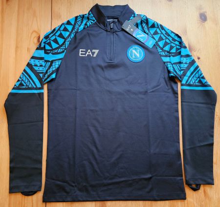 SSC Napoli Trainingsoberteil EA7 NEU Grösse M Neapel Calcio