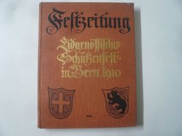 BERN 1910, SCHützenZeitung zum Eidg. SCHützenFest