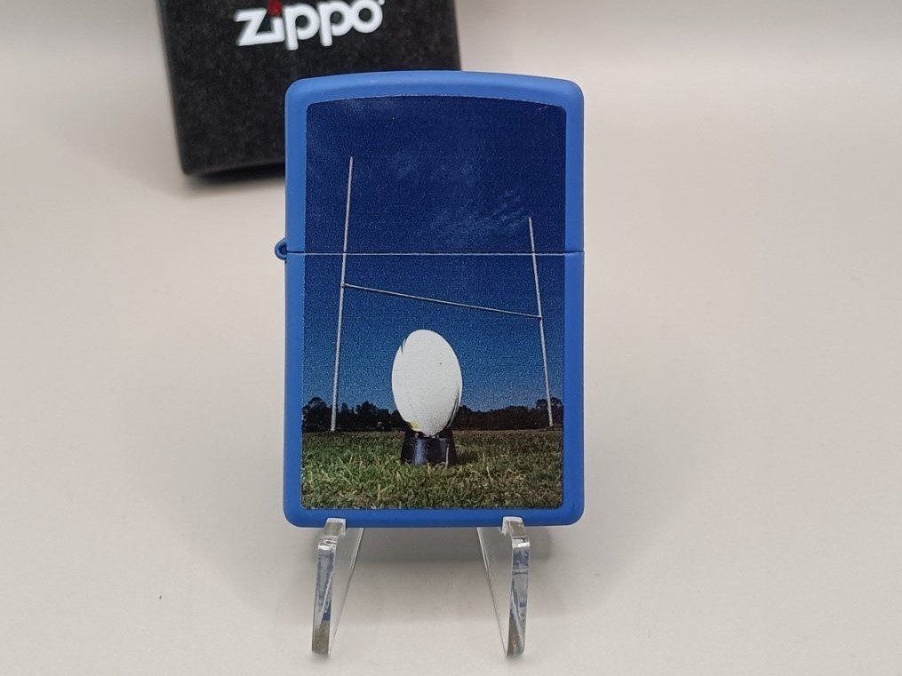 Zippo Feuerzeuge: Zippo rugby blue NEW box – Neu und originalverpackt aus Pampigny von Calypso06
