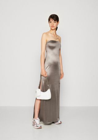 ACT TUBE DRESS - Ballkleid - dark grey metallic Gr. S