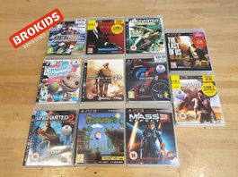 Spiele PlayStation 3 - 11 Stück