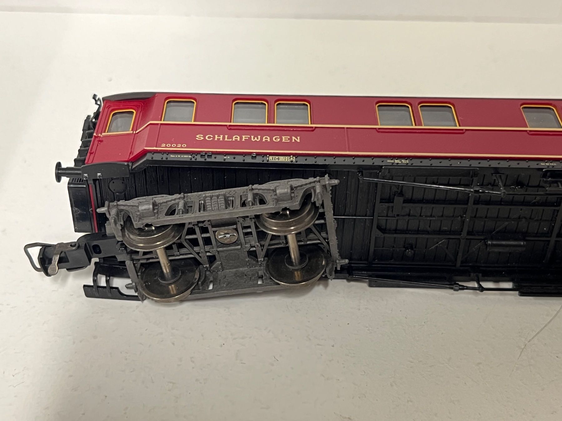 Märklin Modellini di ferrovie: Märklin Mitropa    H0 AC – Difettoso da Geroldswil venduto da TopTrain54 6