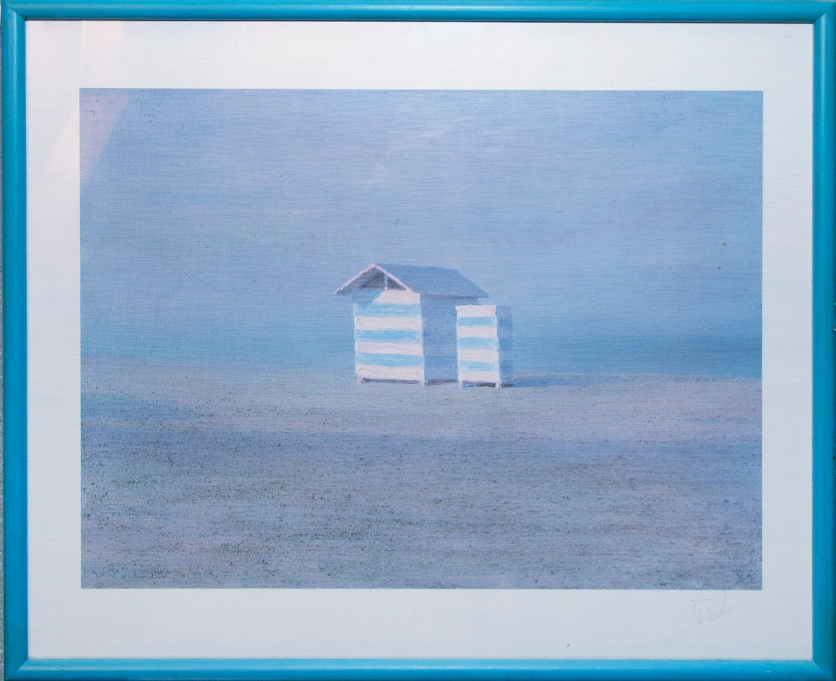 Grafica & Litografie: Bild Haus am Strand 63x53 – Usato da Allschwil venduto da yogatobi88