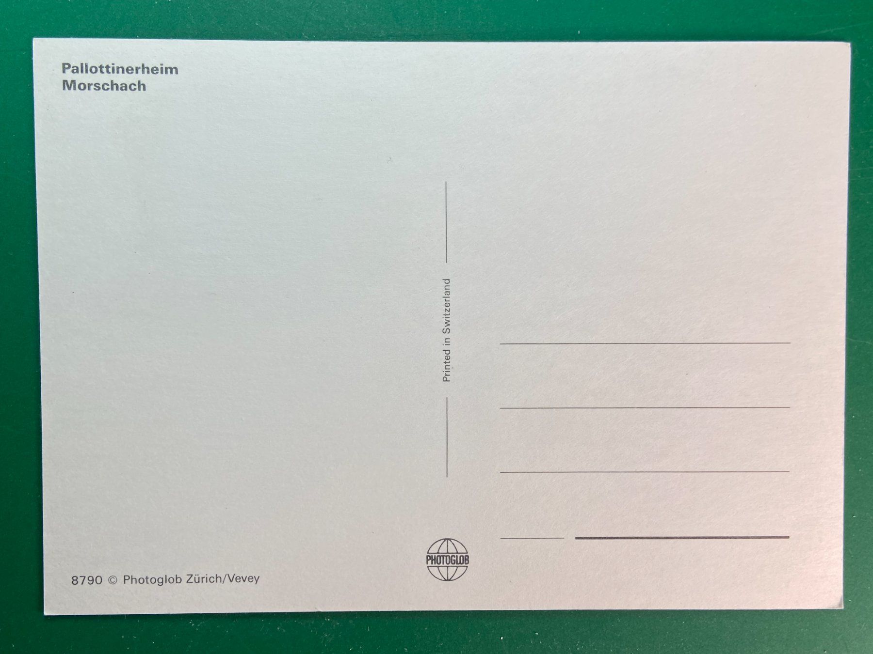 Cartoline postali: Pallottinerheim - Morschach – Usato da Steg VS venduto da danwer74 1