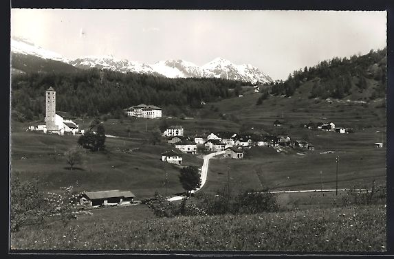 Cartoline postali: AK Prato /Leventina, Vista Generale – Usato da Berlin venduto da bartko-reher