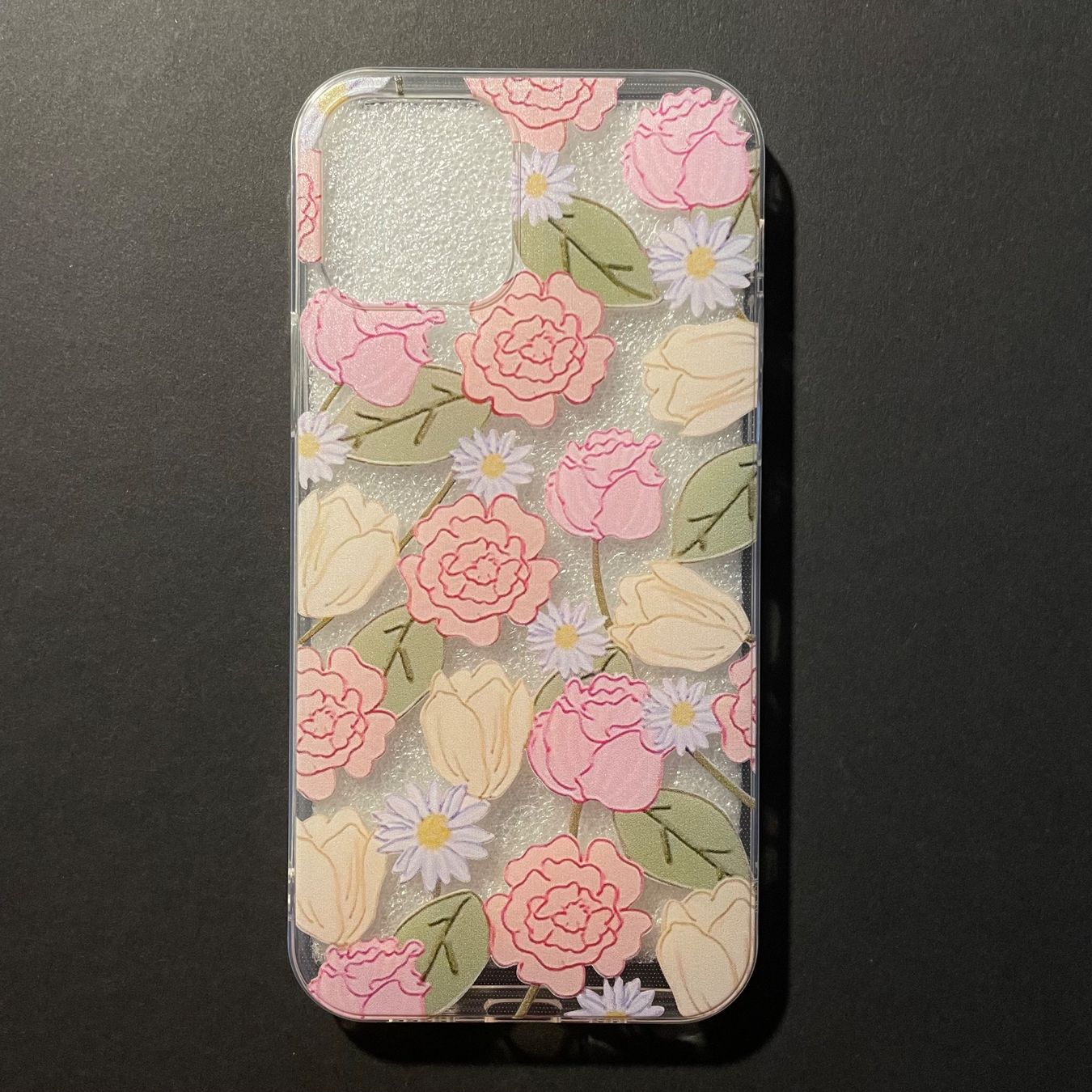 Apple Telefoni cellulari / Smartphones: NEU: iPhone 12 Hülle transparent m. Blumen – Nuovo e nell'imballaggio originale da Bellach venduto da Dreamer2501