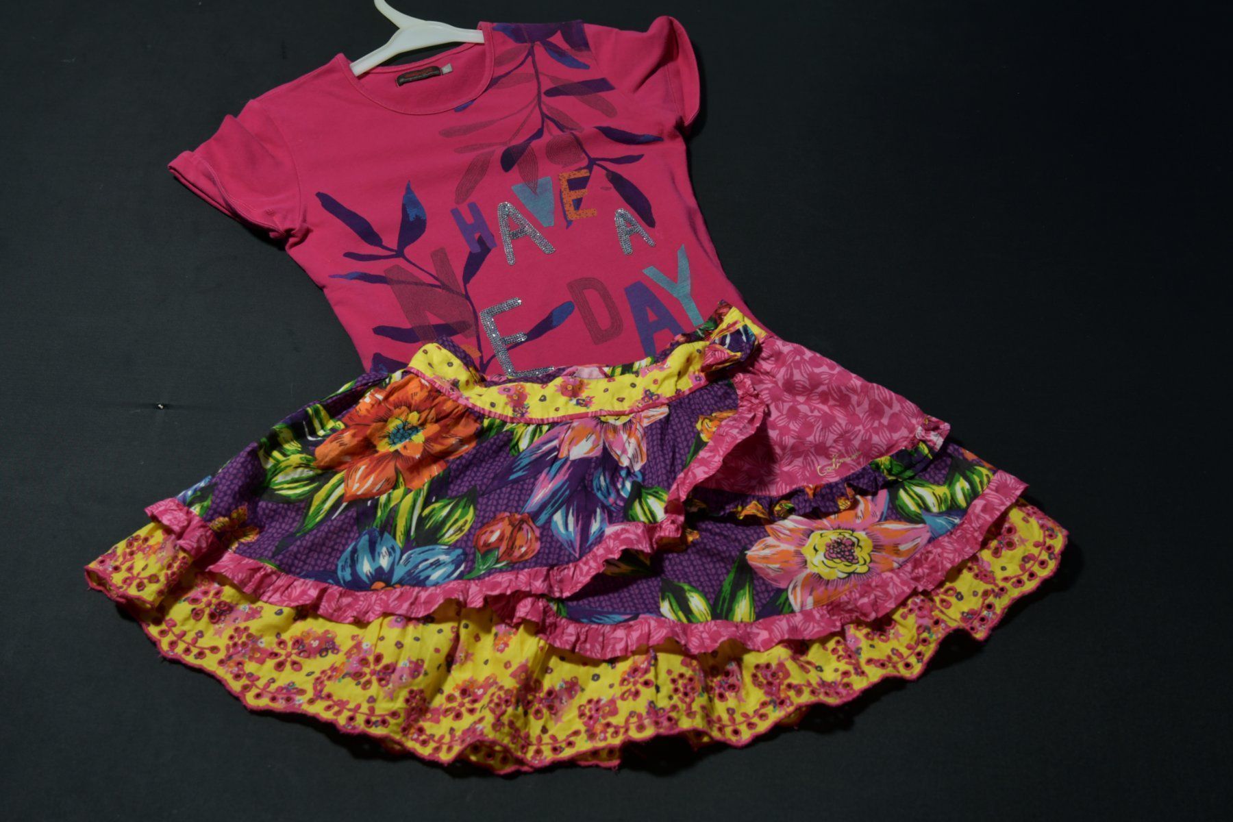 Catimini Lotti & Set di vestiti: Tshirt, Rock von Catimini gr. 140 152 – Usato da Nuglar venduto da Korsika2