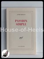Passion simple / Annie Ernaux / NRF Gallimard 1992
