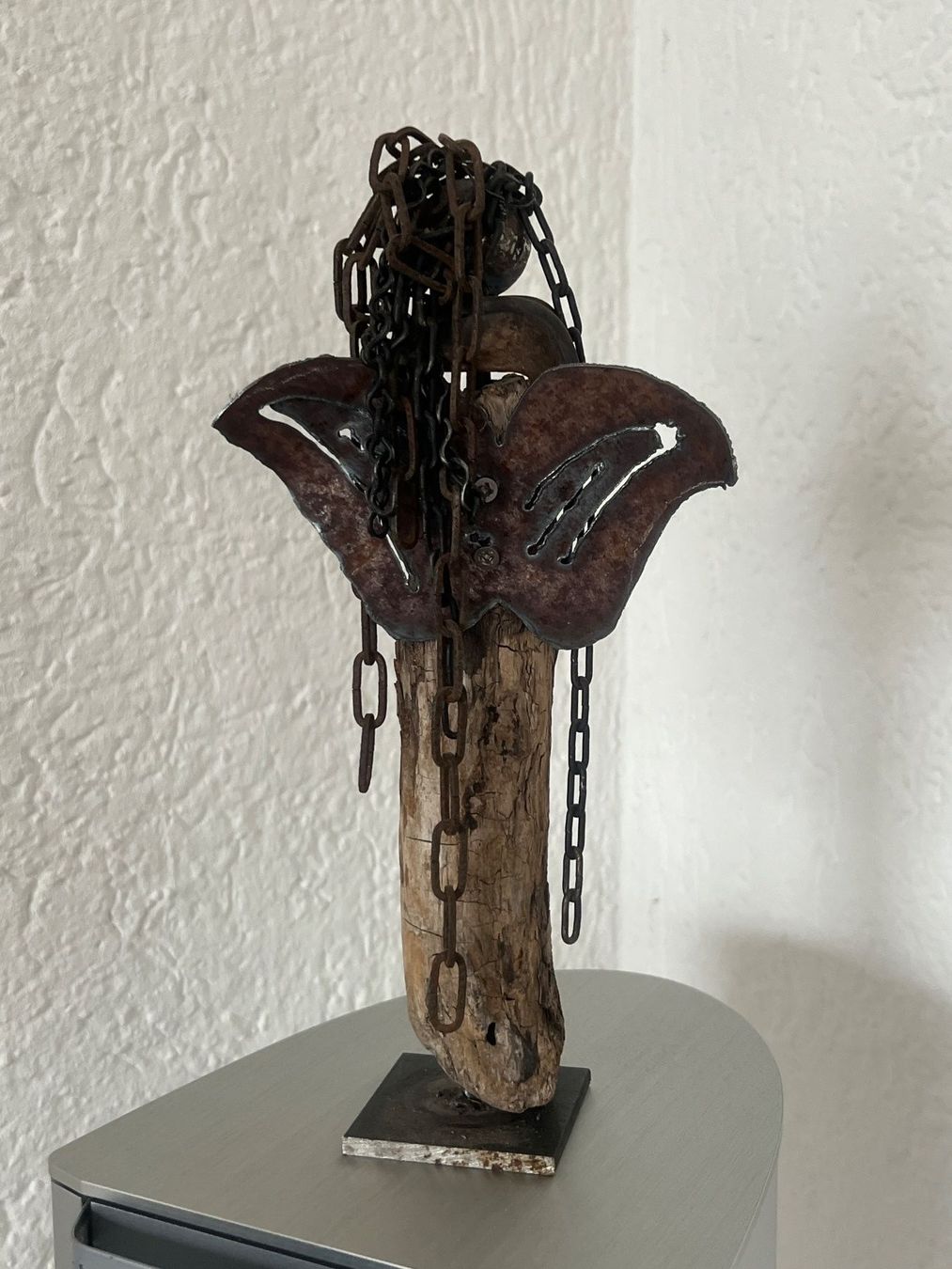 Figuren: Engel aus Schwemmholz und Eisen – Gebraucht aus Wittenbach von abenlo 1