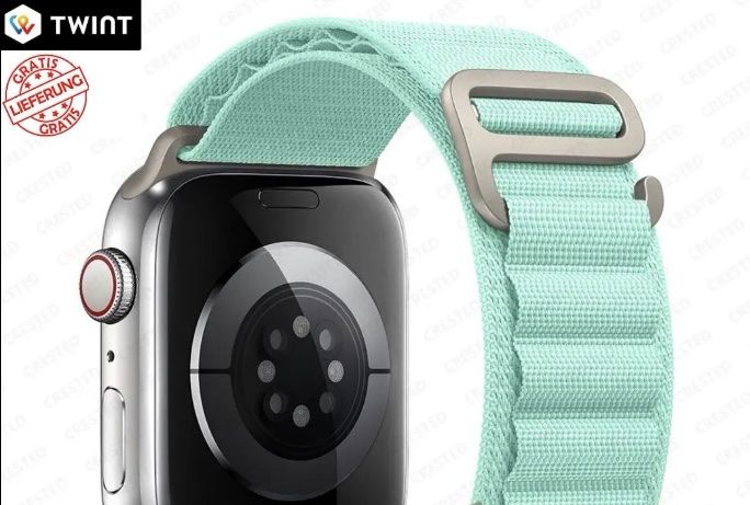 Apple Smartwatch: Bracelet Alpine Apple Watch – Nuovo e nell'imballaggio originale da Genève venduto da Burni83