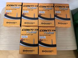 6 chambres à air vélo route Continental light (neuves)