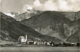 Obergesteln  VS    mit Galenstock      um 1959