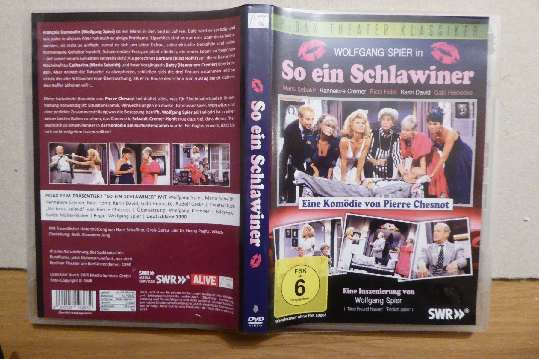 Alle DVDs: DVD So ein Schlawiner Pidax Theater Klassiker – Gebraucht aus Allschwil von Summelsarium