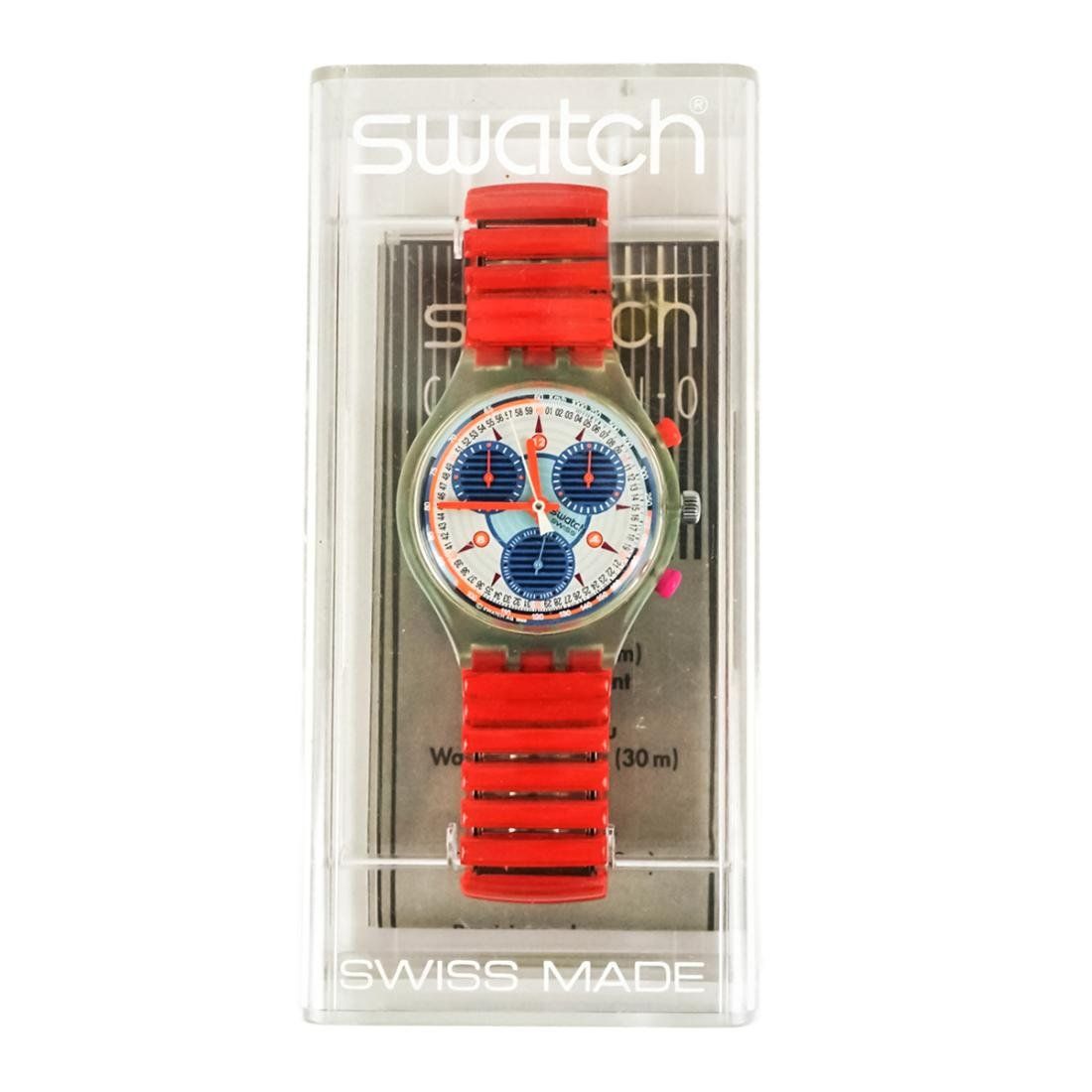 Swatch Uhren: Swatch Chrono Inspyral SCG103 - 1993 – Gebraucht aus Lugano von Historianlugano