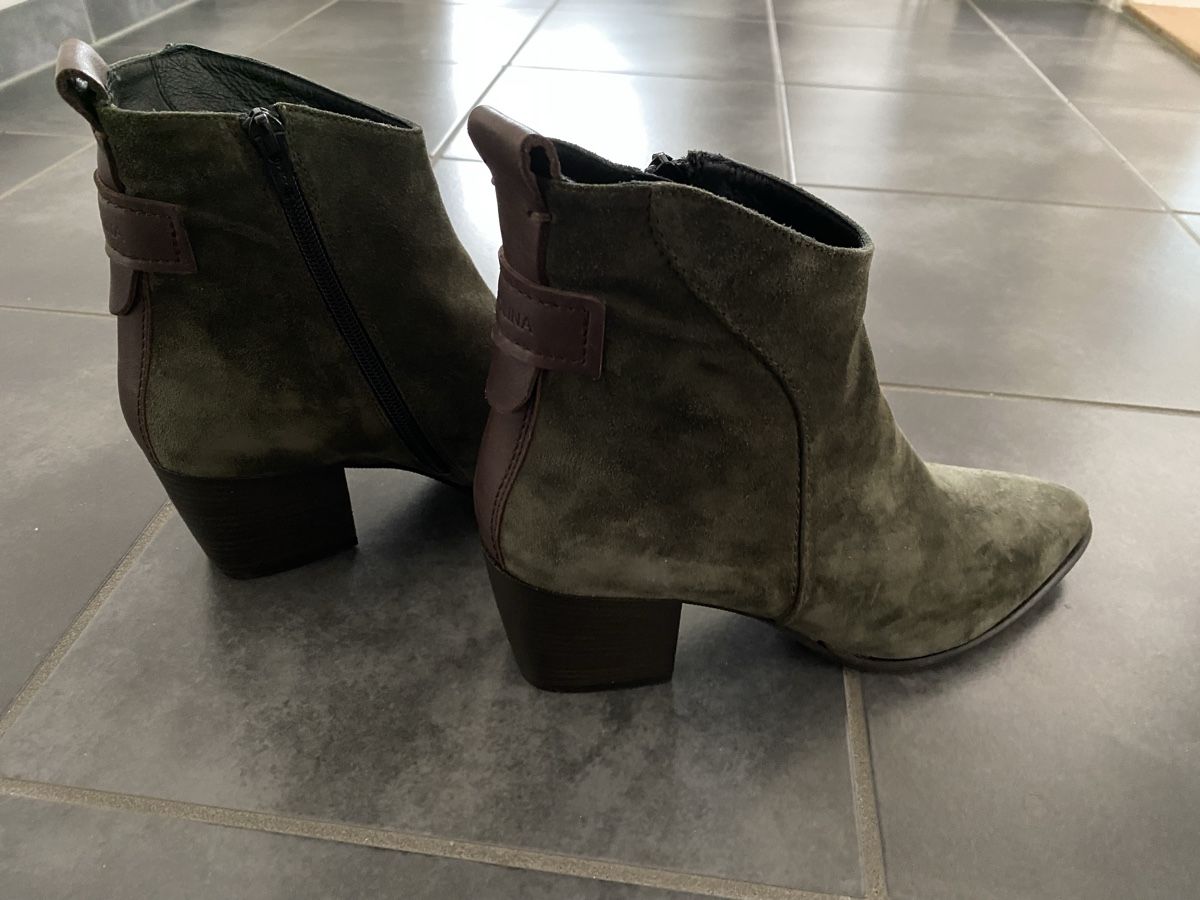 Damenschuhe: Stiefeletten Suede Silk Forest – Neu und originalverpackt aus Luzern von stefania71 1