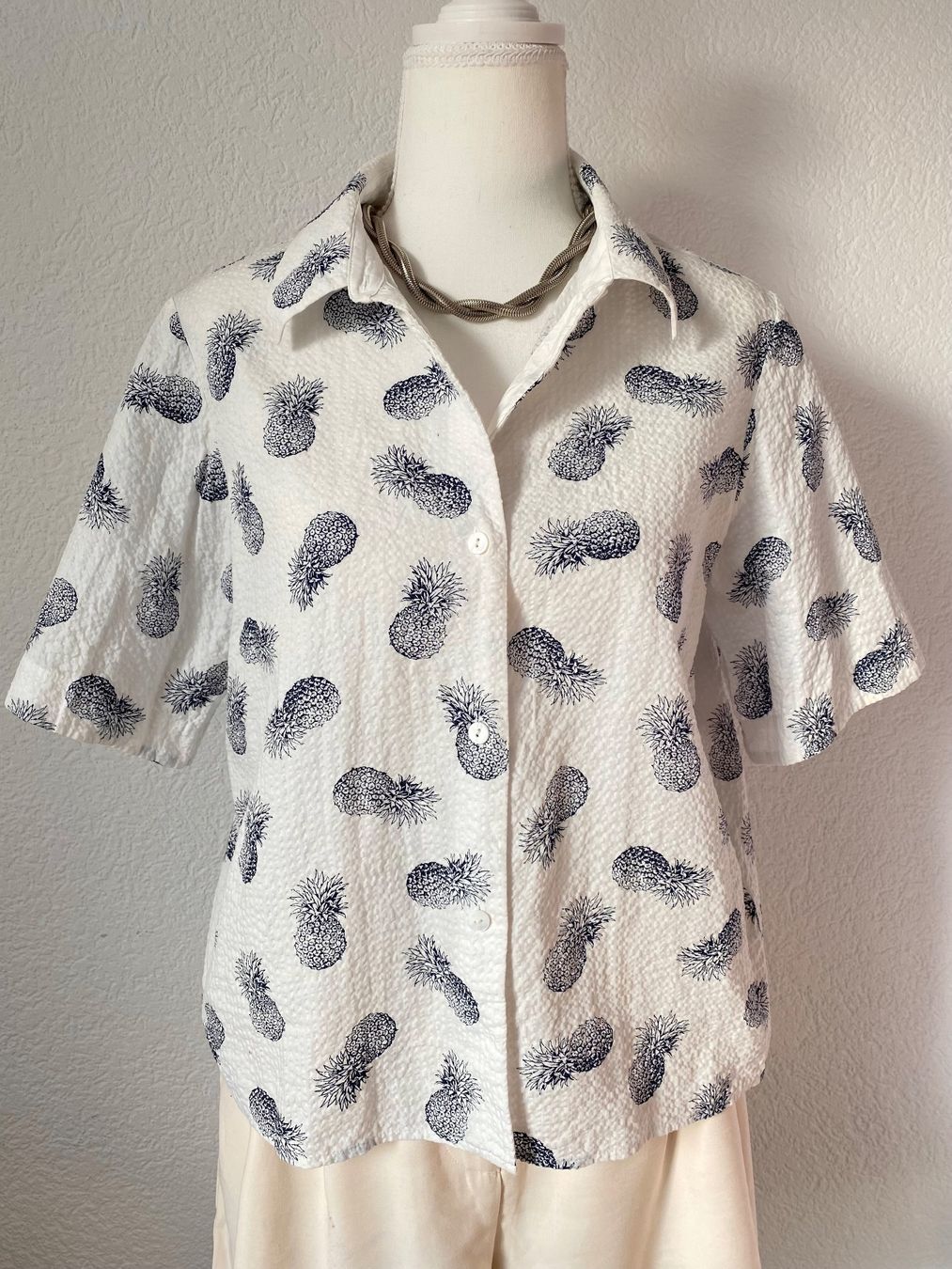 Camicette: Carven Bluse aus Baumwolle Gr.36 – Usato da Oberwil BL venduto da Leni-Mischi