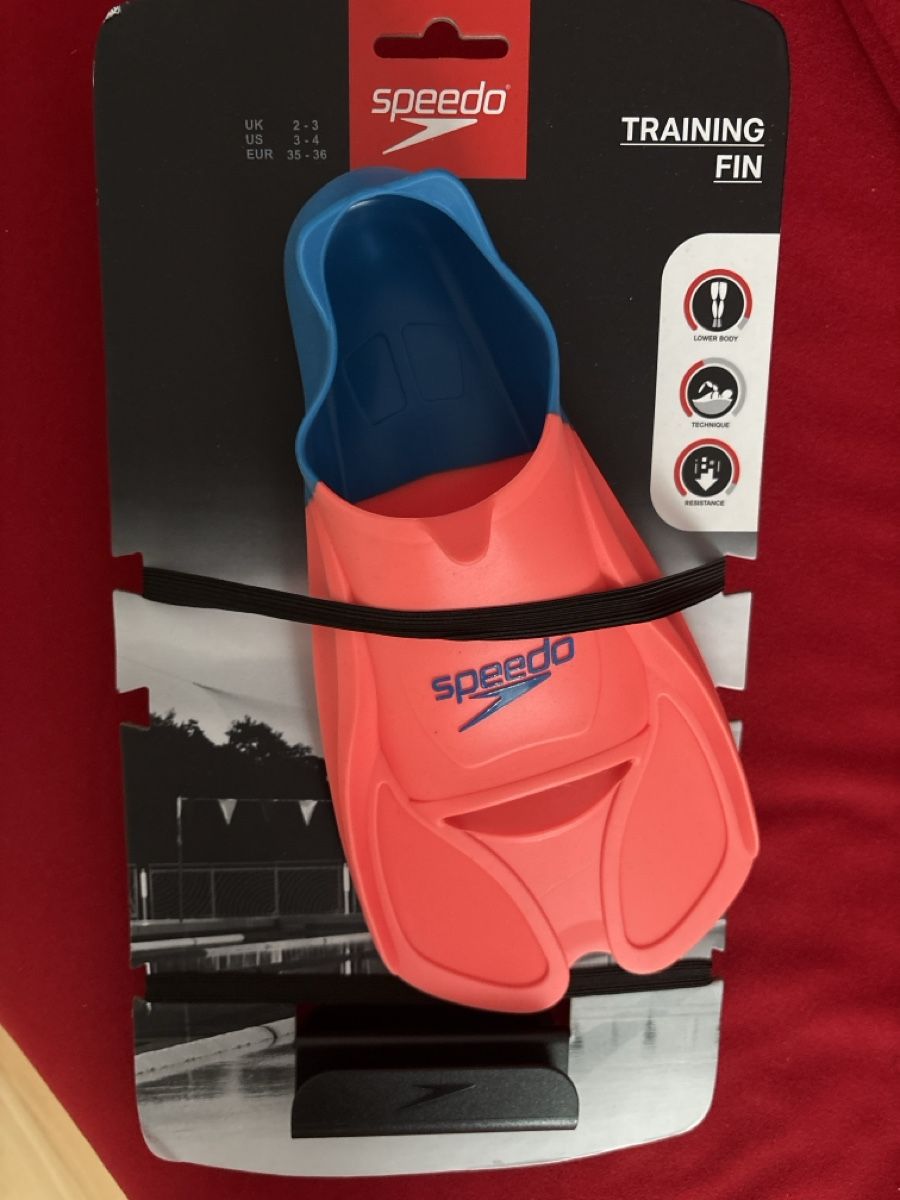 Speedo Pinne, Maschere & Boccagli: Schwimmflossen gr. 35-36 – Nuovo e nell'imballaggio originale da Zufikon venduto da vombat